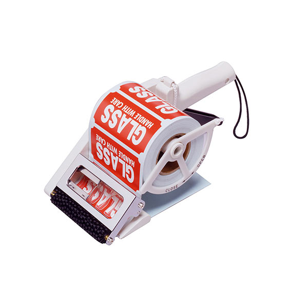 Dispenser di etichette variabile